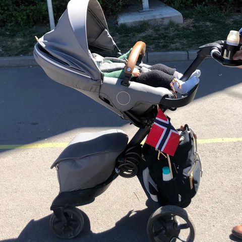 Stokke Xplory X, liggedel + sportsvogn