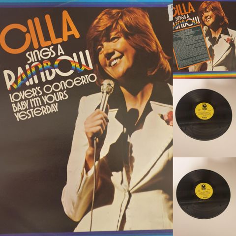 VINTAGE/RETRO LP-VINYL "CILLA SINGS A RAINBOW 1966"