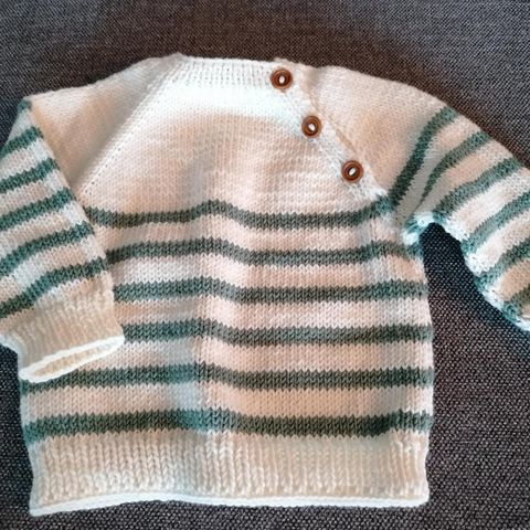 Seaside Sweater PetiteKnit str. 9-12mnd.