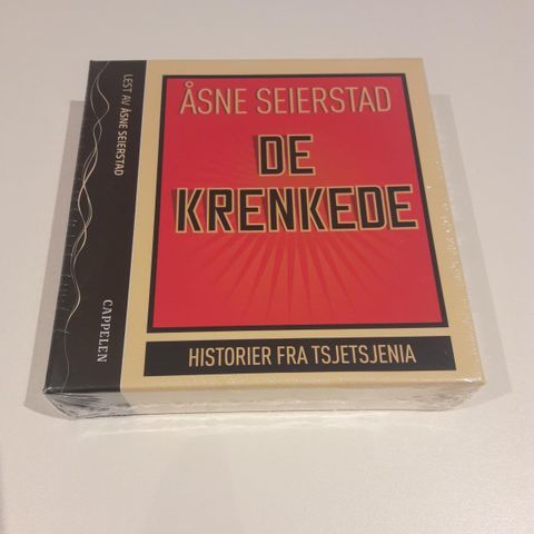 Åsne Seierstad - De krenkede (CD) - Ny og forseglet