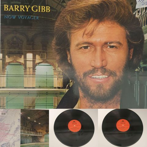 VINTAGE/RETRO LP-VINYL "BARRY GIBB/NOW VOYAGER 1984"