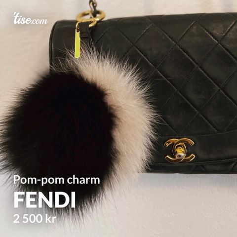 Fendi pom-pom charm