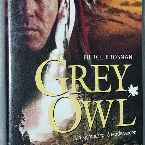 VHS SMALL BOX.GREY OWL.Sann historie.