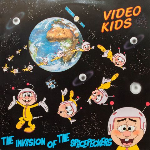 LP - Video Kids - The Invasion Of The Spacepeckers 1984 Netherlands