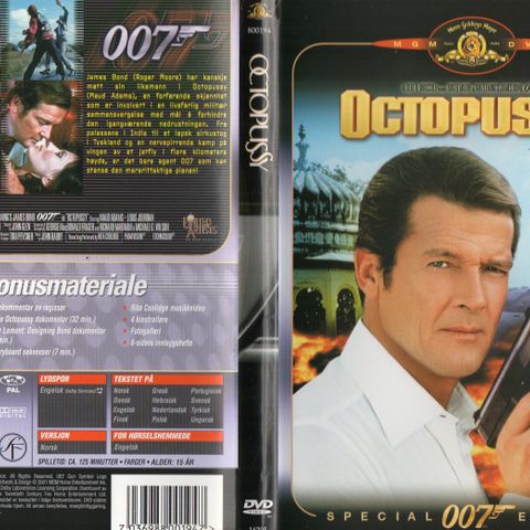 James Bond Dvd !!!!!!!!!!!!!!