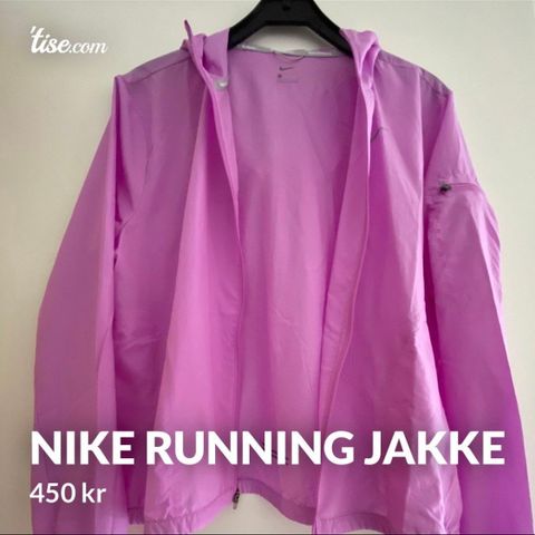 Nike running jakke