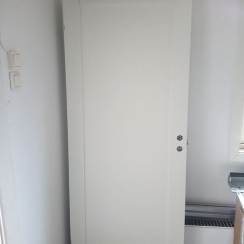 Ny!! Swedoor kompakt dørblad 90cm(82,5 cm)*210cm (204 cm)
