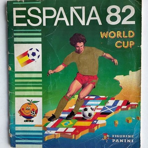 Panini Album - World Cup España 82 - Fullstendig album