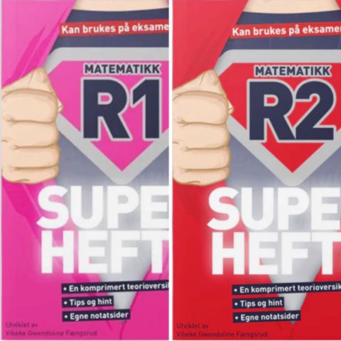 Matte R1 + R2 Superhefte ønskes kjøpt