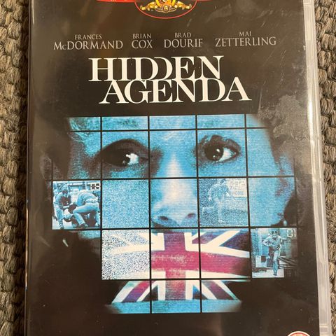 [DVD] Hidden Agenda - 1990 (norsk tekst)
