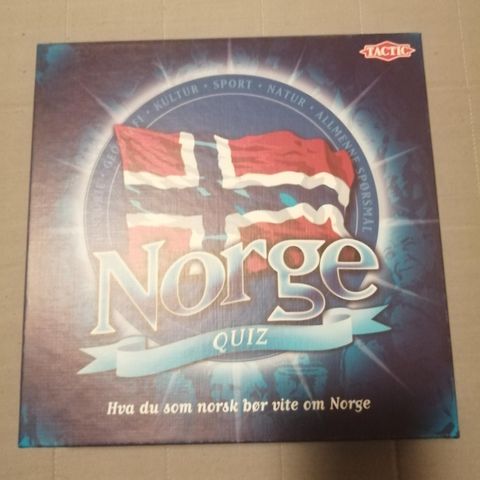 Norge quiz - Brettspill