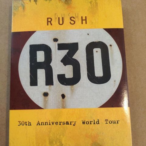 Rush: R30 2 x DVD