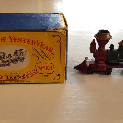 American General Class Locomotive - Matchbox Models of Yesteryear No. Y13-1