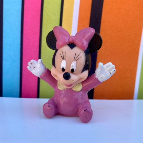 Vintage Disney Minni Mus baby figur