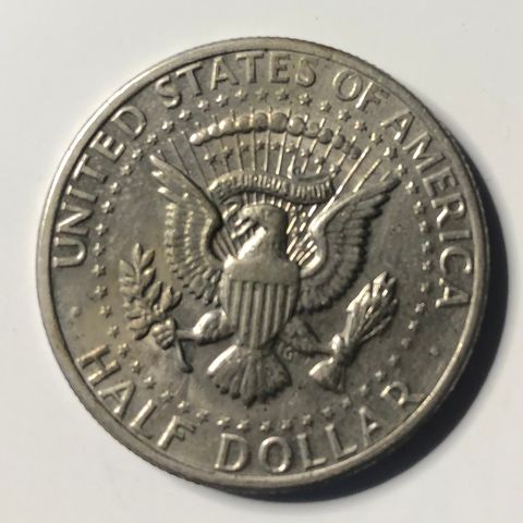 Half Dollar 1972. USA (2032. R)