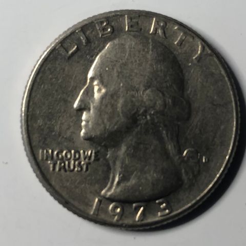 Quarter Dollar USA 1973. (2035 R)