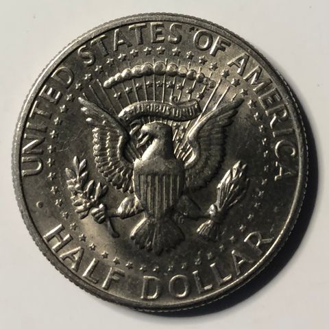 Half Dollar 1971 USA.   (2031 R)