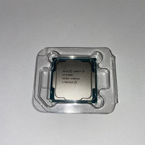 Intel i3-8350 K, 4,00GHZ