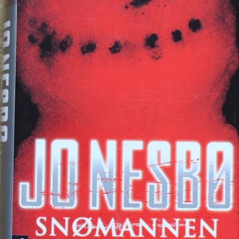 10 innbundne bøker av Jo Nesbø for kr.200,-