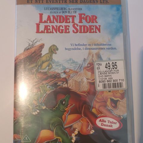 Landet For Længe Siden (DVD, i plast)