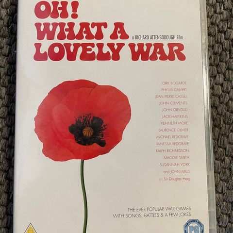 [DVD] Oh! What A Lovely War - 1969 (norsk tekst)