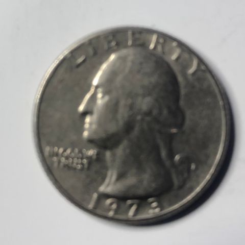 Quarter Dollar USA 1973.  (2039 R)