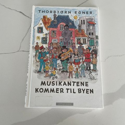 Egner - Musikantene kommer til byen bok - NY