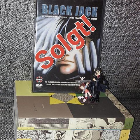 Black Jack (Tezuka) samling selges samlet!