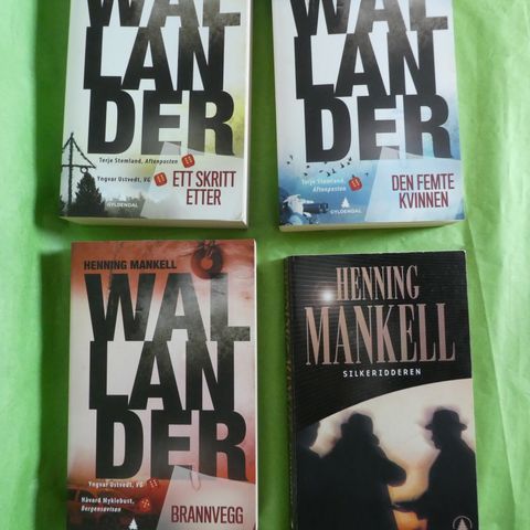 Henning Mankell: Wallander (pocketbøker)