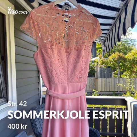 Kjole fra Esprit str. XL, selges kr. 400