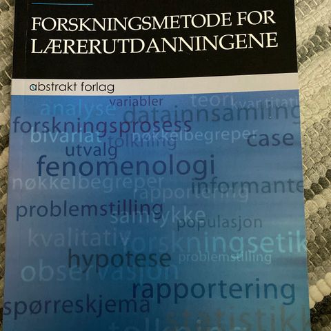 Forskningsmetode for lærerutdanningene