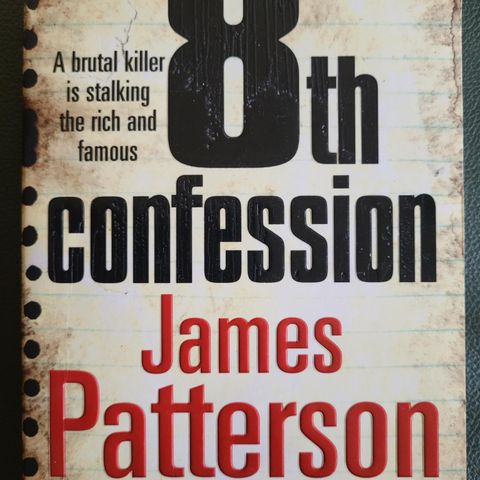 James Patterson. 8th confession