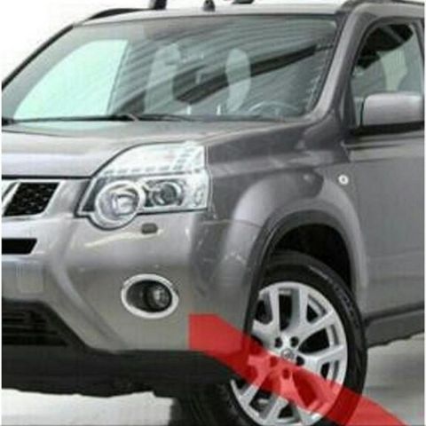 Nissan X-trail chrome Lyktehusring til spredere