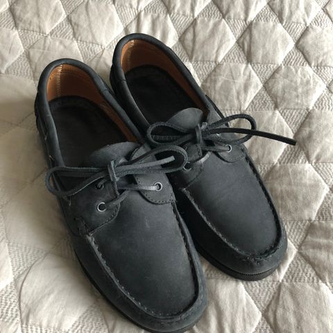 Skinn-loafers fra Whyred. Str 39. Som nye!