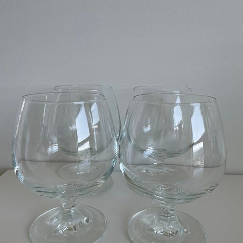 Shcott Zwiesel Cognac/konjakk Glass Germany (12,5 cm høy x 4 stk)