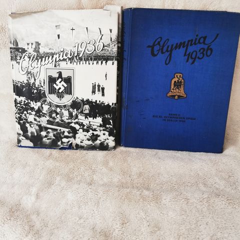 3 Reich.   2 album til salgs   Olympia 1936   Band 1/2
