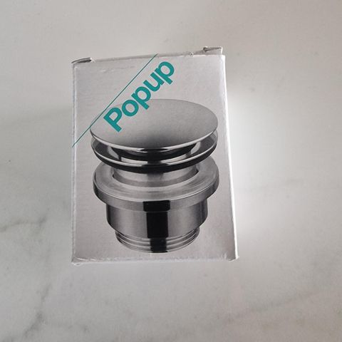 Tapwell bunn ventil pop-up black chrome