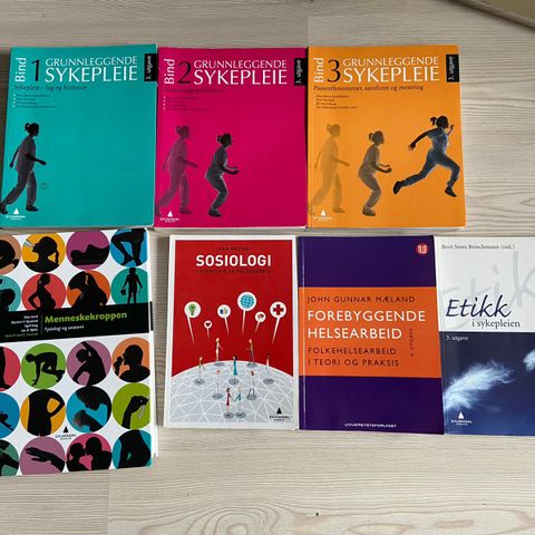 Pensumlitteratur sykepleie