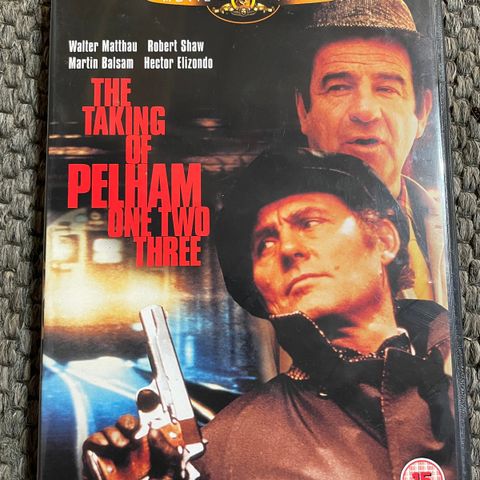 [DVD] The Taking of Pelham One Two Three - 1974 (norsk tekst)
