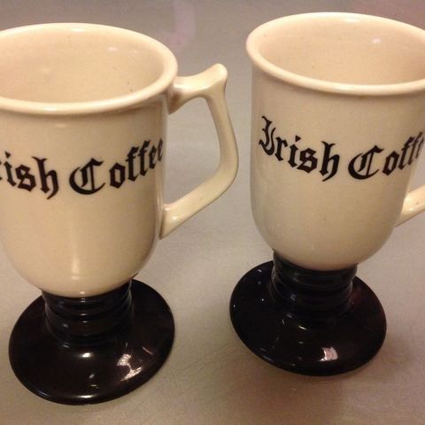 Kopper som bokstavlig talt er skapt for Irish Coffe