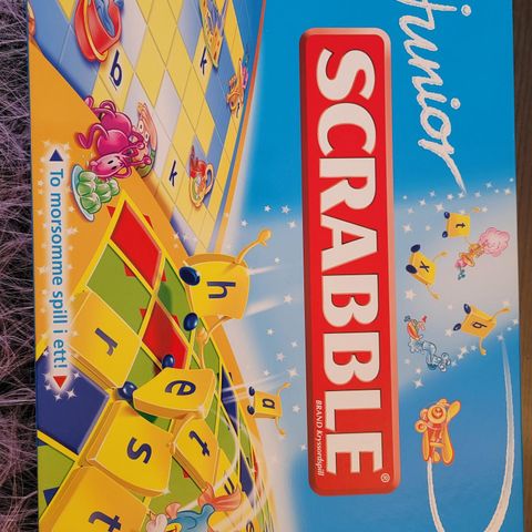 Scrabble junior brettspill
