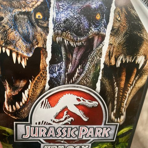 Jurassic park trilogy (Norsk tekst) Dvd