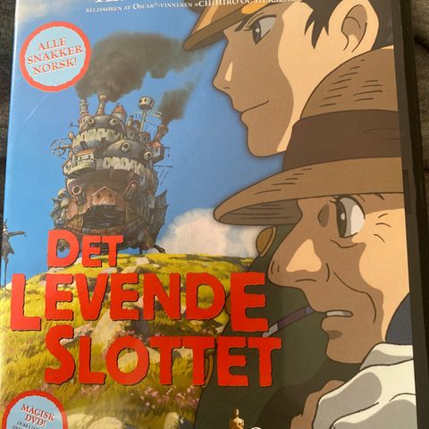 Det levende slottet (Norsk tekst og tale) Hayao Miyazaki