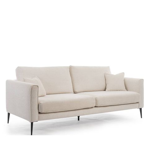 Bestillingsvare - TILBUD - Høvik 3-seter sofa (Tokio White- 225x91- modulbasert)