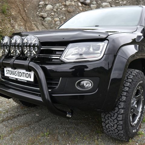 VW Amarok 89mm Svart Kufanger Storås Edition