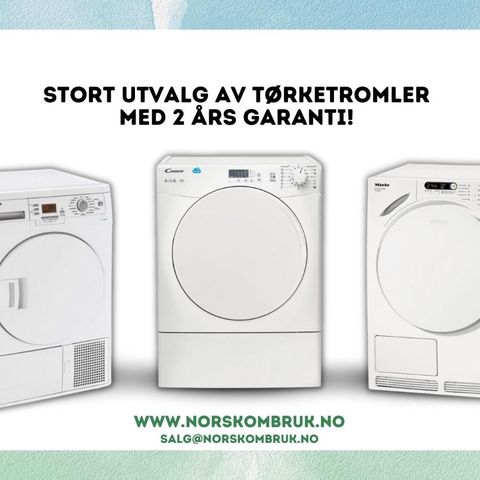 UTSOLGT ASKO Varmepumpe Tørketrommel T2084H.W | 24 mnd garanti på alle varer!