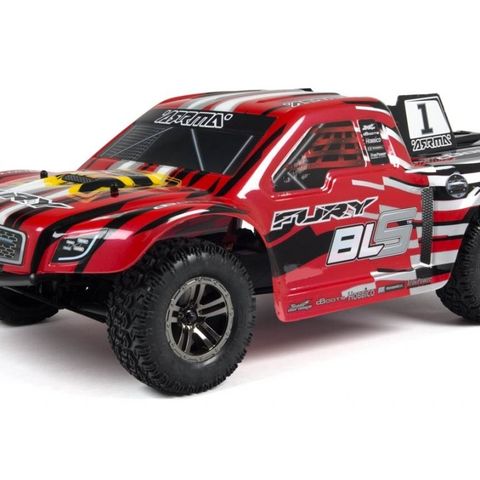 Arrma 1/10 Fury Bls børsteløs rc bil 96kmh