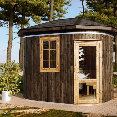 ARCTIC-sauna fra Stenersen AS. Eksklusiv modell.