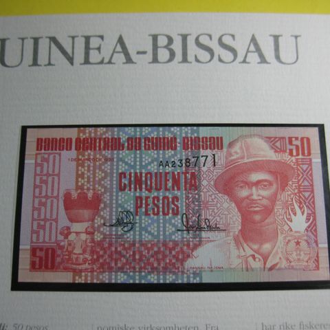 50 pesos Guinea-Bissau unc