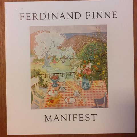 Ferdinand Finne utstillingskatalog fra 1990